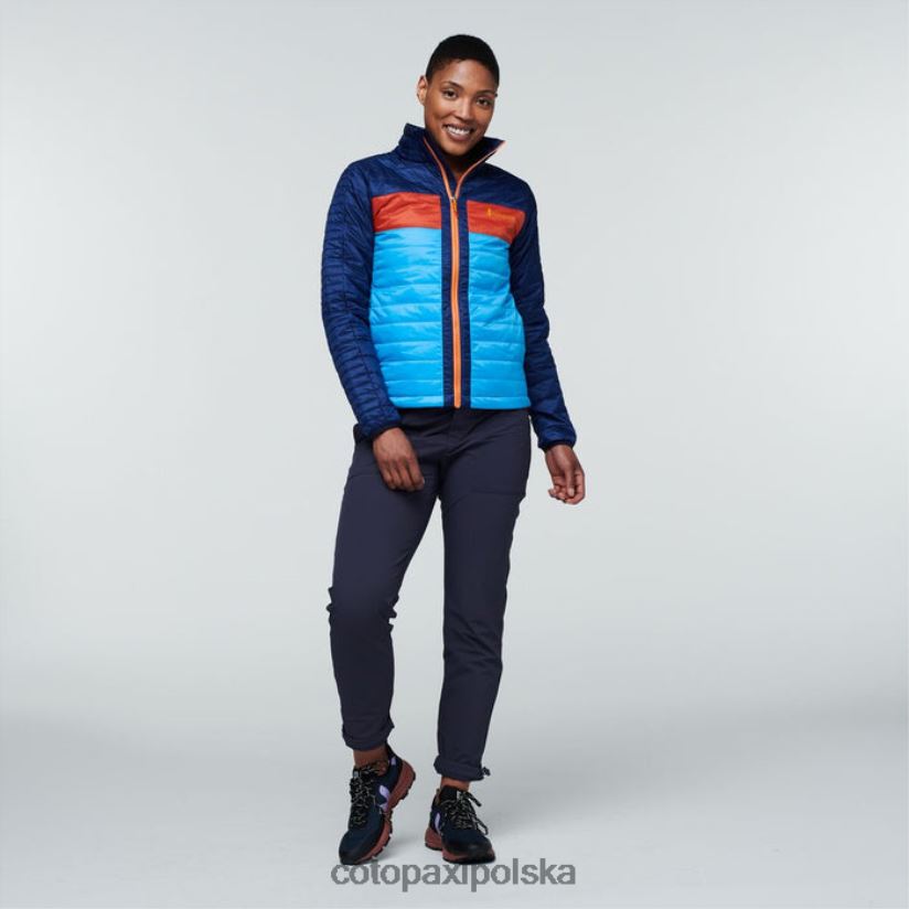 Cotopaxi Damska ocieplana kurtka capa cotopaxi hot morsko-słonowodna BDNZ8052 morsko-słona woda