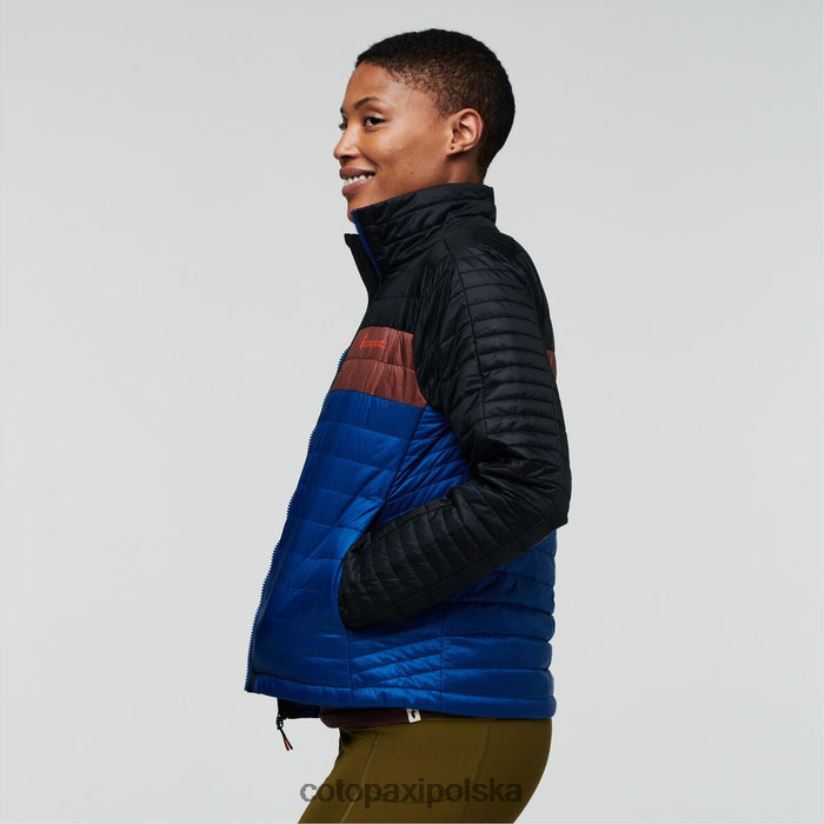 Cotopaxi Damska ocieplana kurtka cotopaxi capa, najlepsza w kolorze czarno-pacyficznym BDNZ8053 czarny Pacyfik