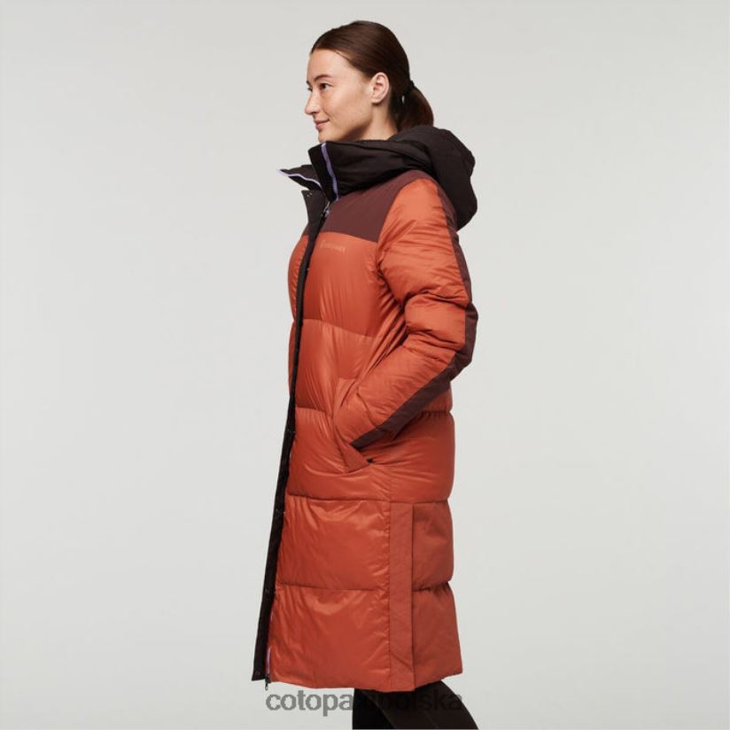 Cotopaxi Solazo puchowa parka damska cotopaxi cavern-spice hot BDNZ8019 przyprawa jaskiniowa