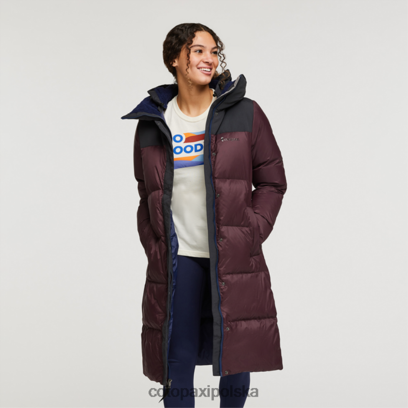 Cotopaxi Solazo puchowa parka damska czarno-czarna iris fashion cotopaxi BDNZ8022 czarno-czarna tęczówka