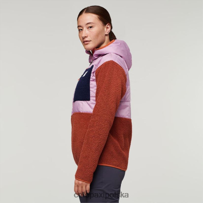 Cotopaxi gorąca, hybrydowa kurtka damska cotopaxi trico z przyprawą thistle-spice BDNZ8041 oset-przyprawa