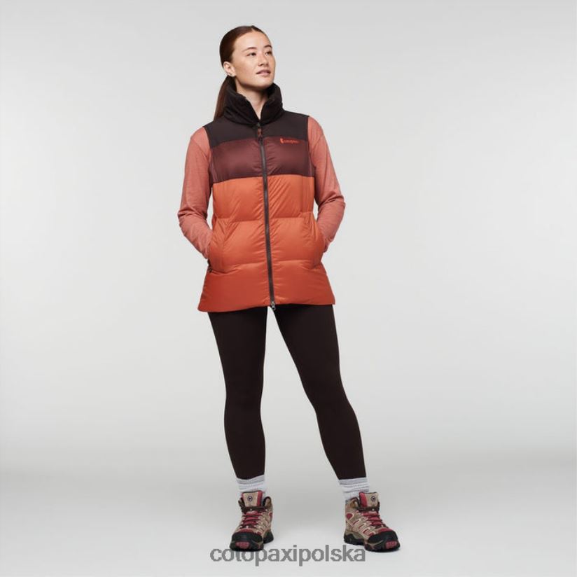 Cotopaxi Damska kamizelka puchowa pochodzenia cotopaxi cavern-spice solazo BDNZ80135 przyprawa jaskiniowa