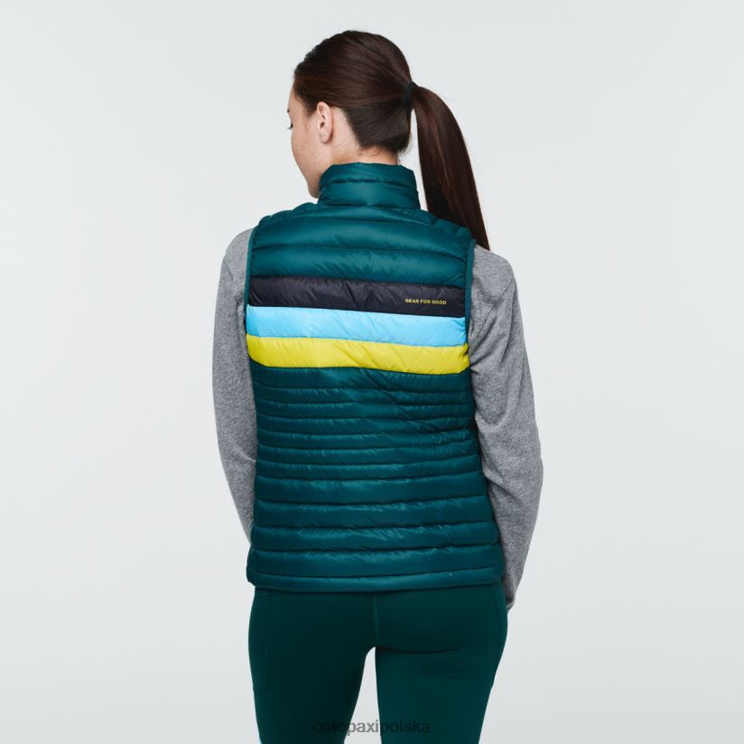 Cotopaxi Fuego puchowa kamizelka damska marki Deep Ocean Cotopaxi BDNZ80720 głęboki ocean