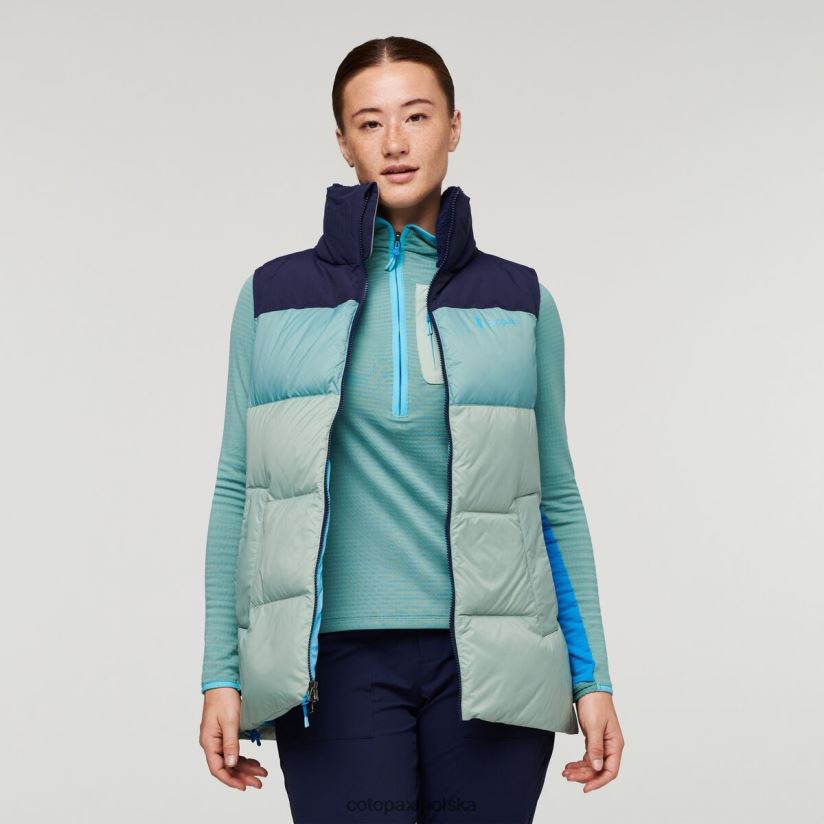 Cotopaxi cotopaxi hot solazo kamizelka puchowa damska morska-srebrna BDNZ80723 marynarsko-srebrny