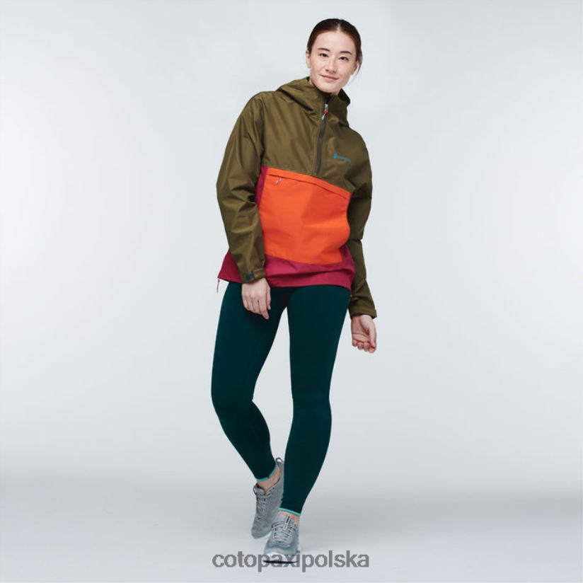 Cotopaxi Cielo Rain anorak damska kolekcja dąb cotopaxi BDNZ80144 dąb