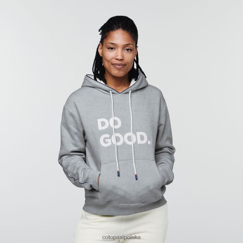 Cotopaxi Heather Grey Do Good damska bluza z kapturem marki cotopaxi BDNZ80732 wrzosowy szary