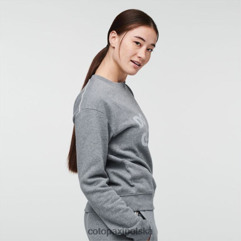 Cotopaxi Szara, wrzosowa bluza damska cotopaxi marki Do Good Crew BDNZ80247 wrzosowy szary