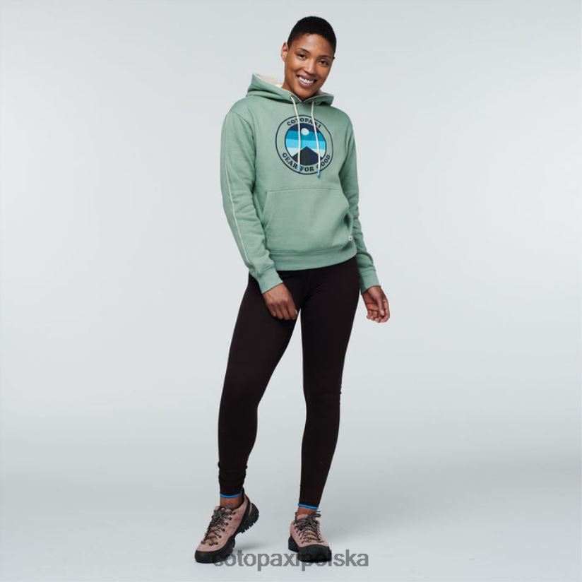 Cotopaxi cotopaxi Origins Silver Leaf Sunny Side, damska, organiczna bluza z kapturem i kapturem BDNZ80268 srebrny Liść