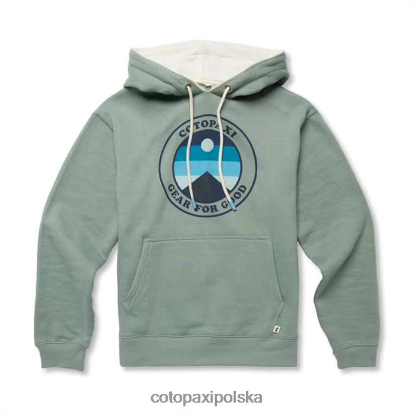 Cotopaxi cotopaxi Origins Silver Leaf Sunny Side, damska, organiczna bluza z kapturem i kapturem BDNZ80268 srebrny Liść