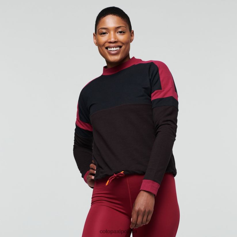 Cotopaxi cotopaxi bandera bluza damska moda czarna-cavern BDNZ80726 czarna jaskinia