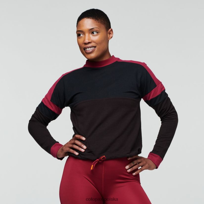 Cotopaxi cotopaxi bandera bluza damska moda czarna-cavern BDNZ80726 czarna jaskinia