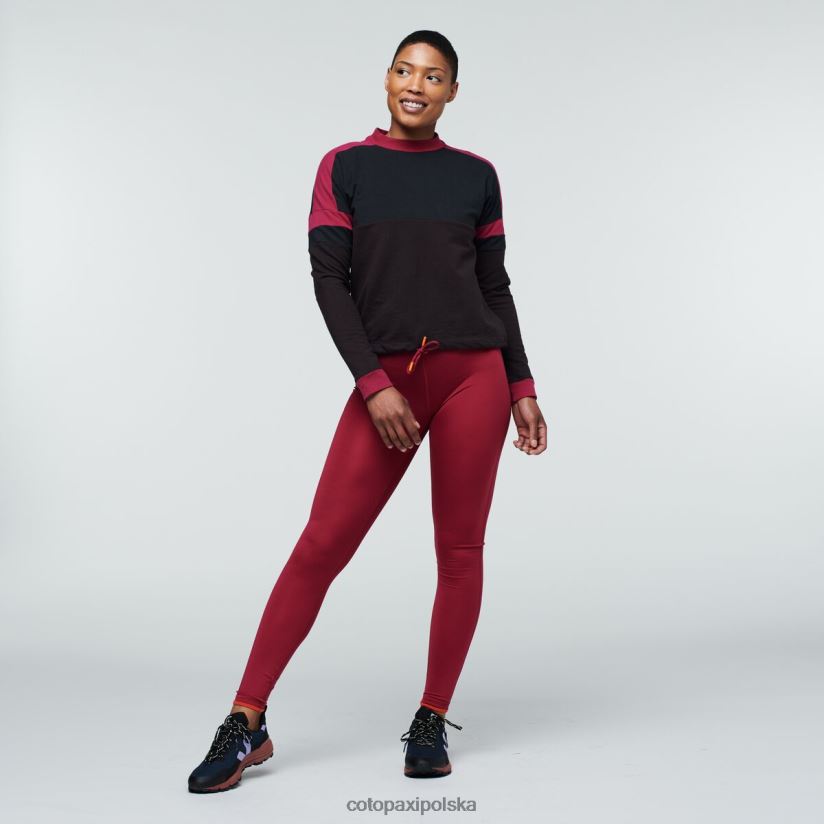 Cotopaxi cotopaxi bandera bluza damska moda czarna-cavern BDNZ80726 czarna jaskinia