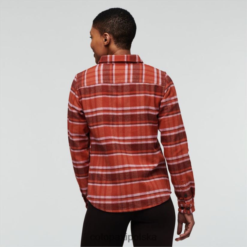 Cotopaxi fashion mero flanelowa koszula damska cotopaxi spice plaid BDNZ80253 przyprawowa krata