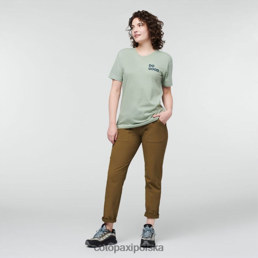 Cotopaxi Organiczne t-shirty damskie z dzikiego zachodu i srebrnymi liśćmi, kolekcje cotopaxi BDNZ80189 srebrny Liść