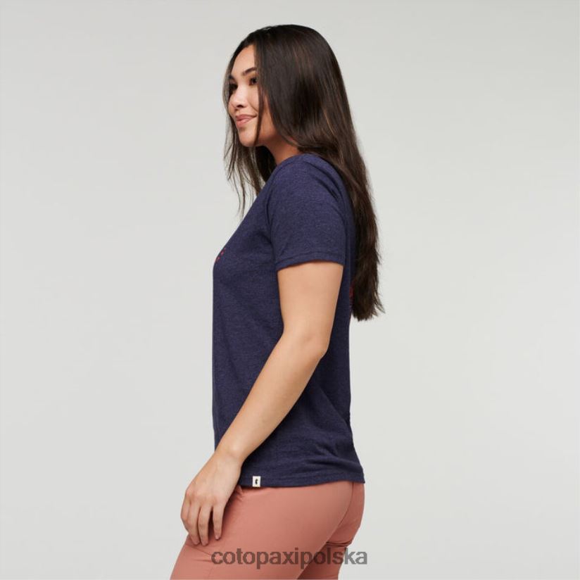 Cotopaxi kolekcje morskie Lama Lover Organiczna koszulka damska cotopaxi BDNZ80178 morski