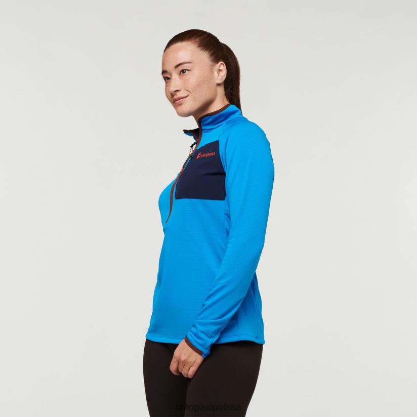 Cotopaxi Otero polarowy sweter damski z zamkiem błyskawicznym do połowy, kolekcja cotopaxi ze słonowodnymi kasztanami BDNZ80694 kasztan słonowodny