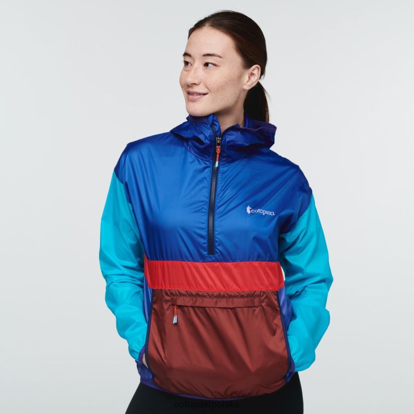 Cotopaxi Wiatrówka damska Sailor Teca Halfzip z kolekcji cotopaxi BDNZ80684 marynarz