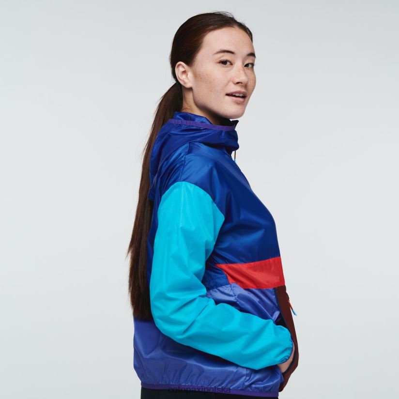 Cotopaxi Wiatrówka damska Sailor Teca Halfzip z kolekcji cotopaxi BDNZ80684 marynarz