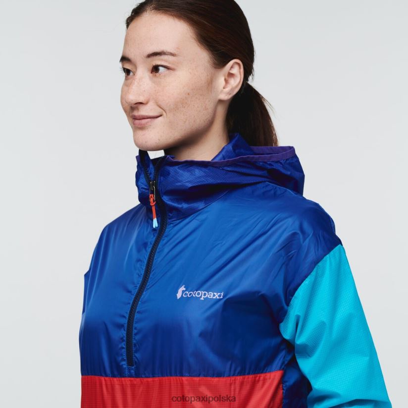 Cotopaxi Wiatrówka damska Sailor Teca Halfzip z kolekcji cotopaxi BDNZ80684 marynarz