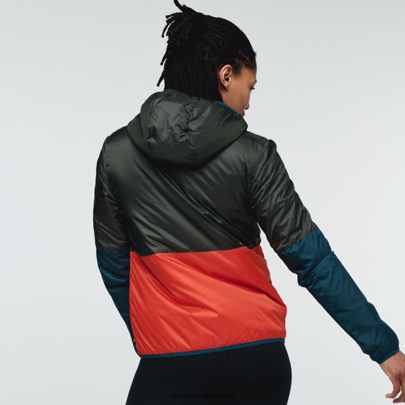 Cotopaxi damska kurtka z kapturem teca calido cotopaxi run run best BDNZ80691 uciekaj