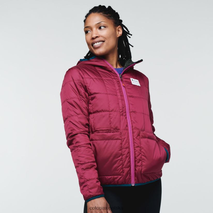 Cotopaxi damska kurtka z kapturem teca calido cotopaxi run run best BDNZ80691 uciekaj