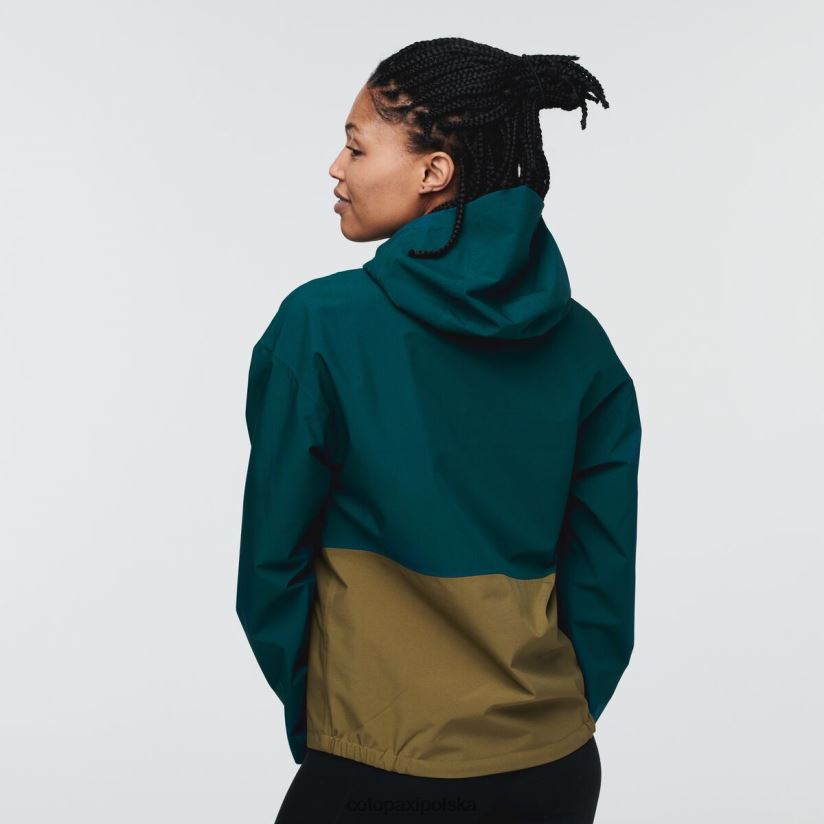 Cotopaxi oryginalna damska kurtka przeciwdeszczowa Cotopaxi Cielo z głębokim oceanem BDNZ80689 głęboki ocean