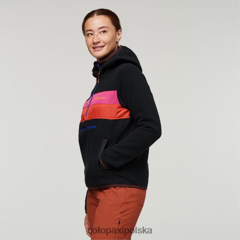 Cotopaxi Teca Polarowa kurtka z kapturem i zamkiem błyskawicznym dla kobiet z recyklingu Droga do sławy marki cotopaxi BDNZ8094 droga do sławy