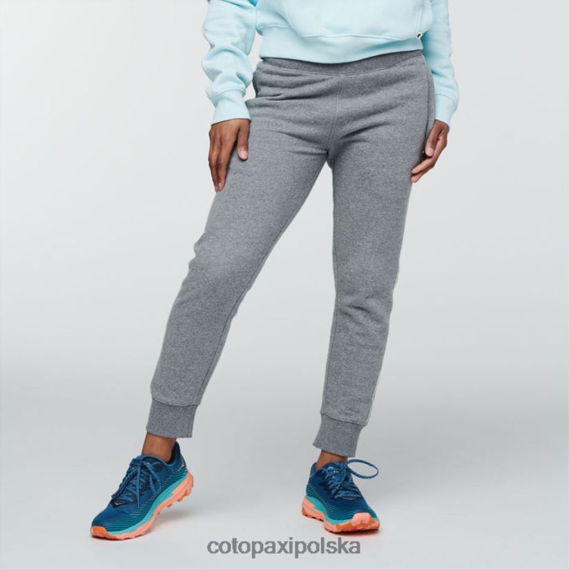 Cotopaxi Organiczne spodnie dresowe damskie cotopaxi Best Heather Grey BDNZ80284 wrzosowy szary