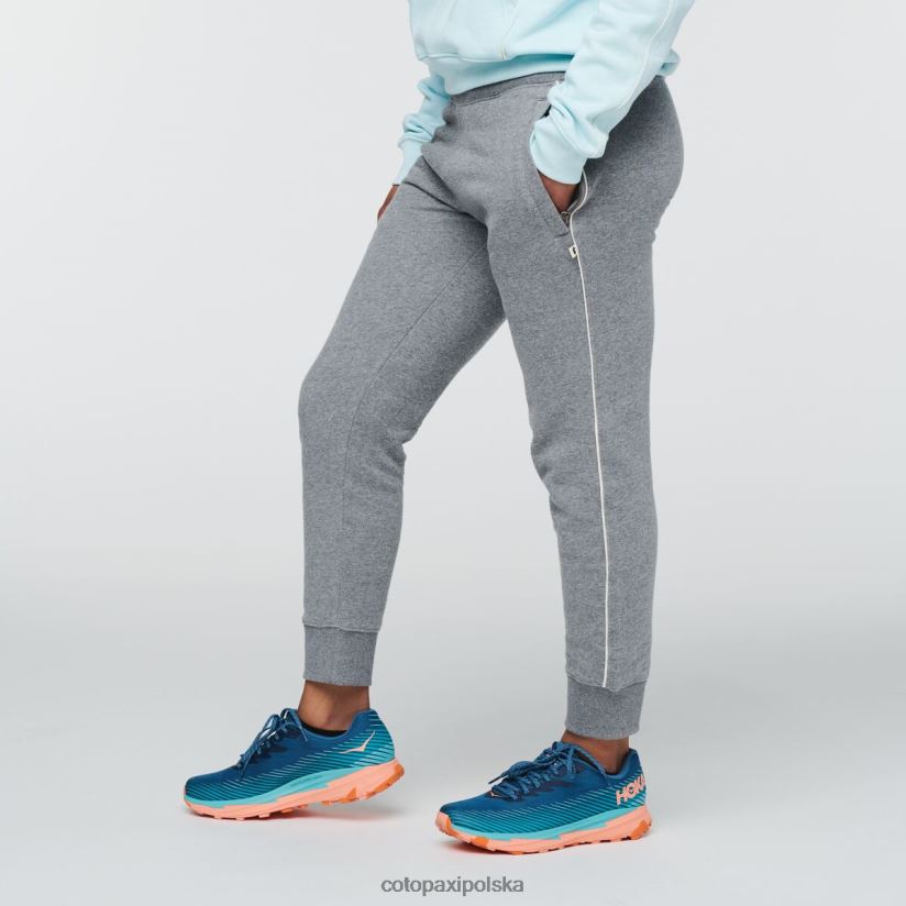 Cotopaxi Wrzosowe damskie spodnie dresowe marki Cotopaxi BDNZ80753 wrzosowy szary