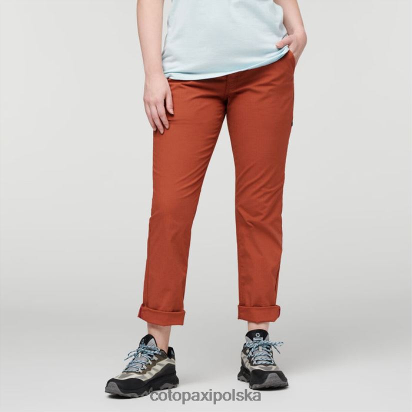 Cotopaxi markowe spodnie damskie spice cotopaxi salto ripstop BDNZ80281 przyprawa