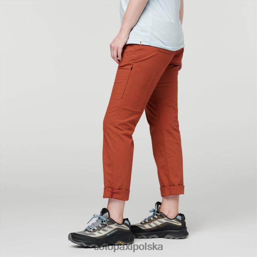 Cotopaxi markowe spodnie damskie spice cotopaxi salto ripstop BDNZ80281 przyprawa