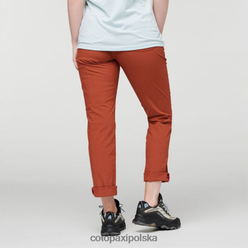 Cotopaxi markowe spodnie damskie spice cotopaxi salto ripstop BDNZ80281 przyprawa