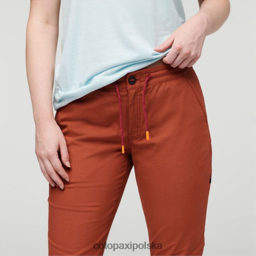Cotopaxi markowe spodnie damskie spice cotopaxi salto ripstop BDNZ80281 przyprawa