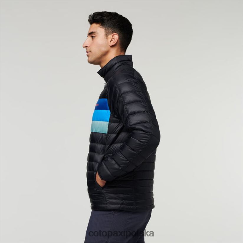 Cotopaxi Męska kurtka puchowa marki cotopaxi w kolorze czarnym-pacific fuego BDNZ80412 czarny Pacyfik