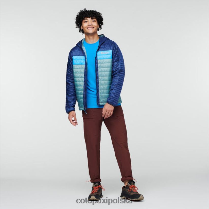 Cotopaxi Męska ocieplana kurtka z kapturem capa pochodzenia morskiego-bluegrass cotopaxi BDNZ80432 bluegrass morski