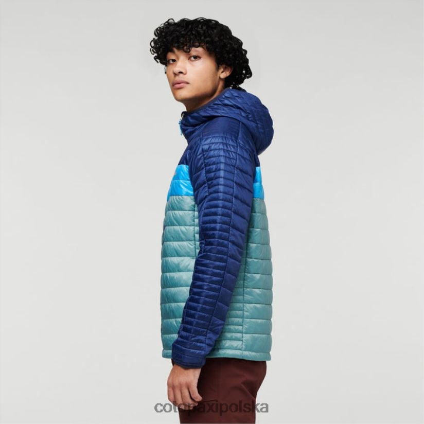 Cotopaxi Męska ocieplana kurtka z kapturem capa pochodzenia morskiego-bluegrass cotopaxi BDNZ80432 bluegrass morski