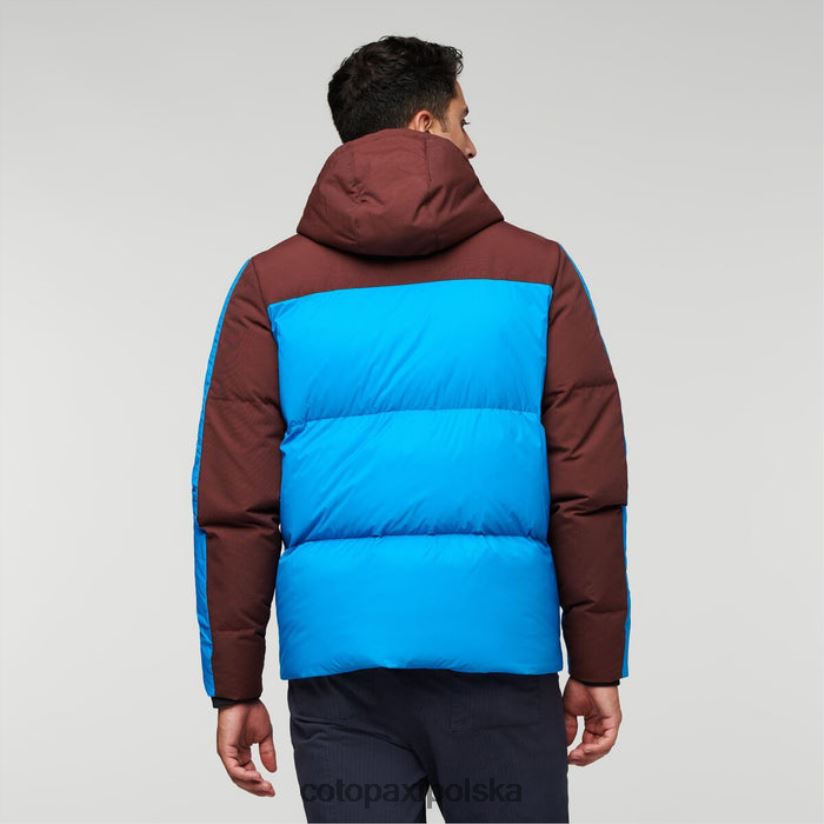 Cotopaxi kasztanowo-słona woda solazo puchowa parka męska kolekcje cotopaxi BDNZ80420 kasztanowo-słona woda