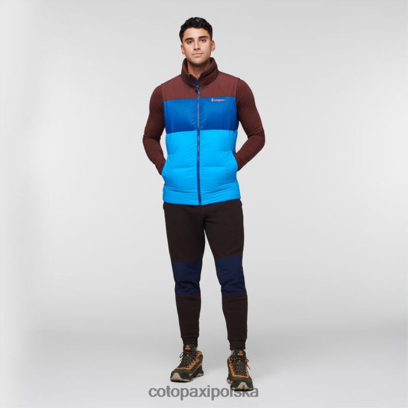 Cotopaxi Kasztanowo-słona woda cotopaxi solazo puchowa kamizelka męska marki BDNZ80512 kasztanowo-słona woda