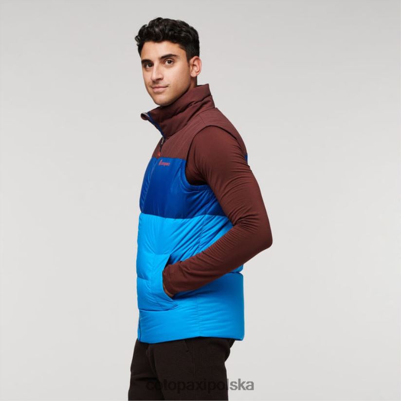 Cotopaxi Kasztanowo-słona woda cotopaxi solazo puchowa kamizelka męska marki BDNZ80512 kasztanowo-słona woda