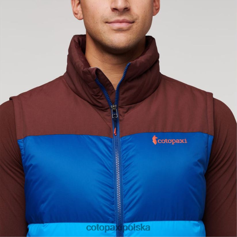 Cotopaxi Kasztanowo-słona woda cotopaxi solazo puchowa kamizelka męska marki BDNZ80512 kasztanowo-słona woda