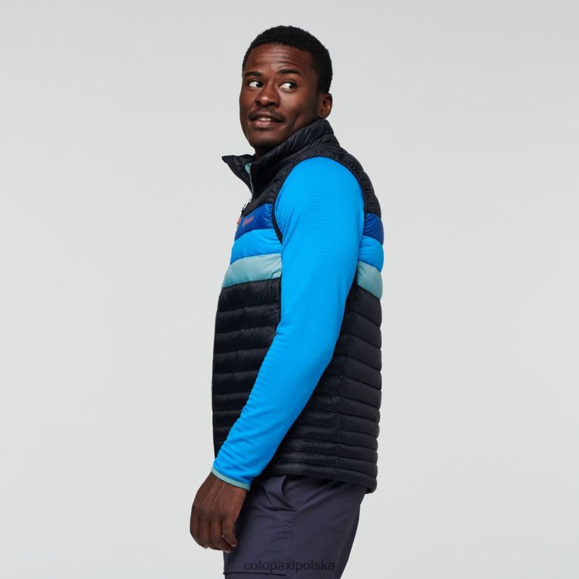 Cotopaxi Męska kamizelka puchowa cotopaxi Origins Black-Pacific Fuego BDNZ80796 czarny Pacyfik