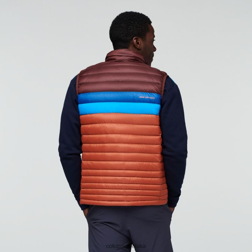 Cotopaxi Męska kamizelka puchowa cotopaxi fuego marki Chestnut-Spice BDNZ80798 przyprawa kasztanowa