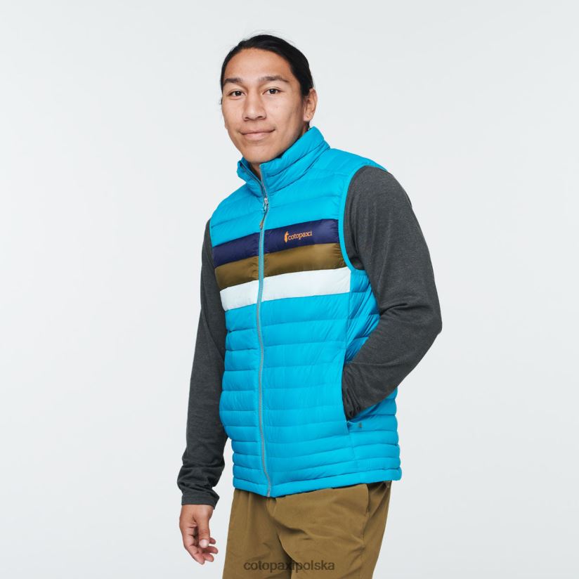 Cotopaxi Mineralna niebieska kamizelka fuego puchowa męska cotopaxi fashion BDNZ80803 mineralny błękit