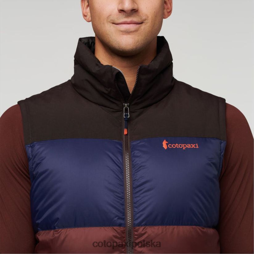 Cotopaxi Oryginalna kamizelka puchowa męska cotopaxi solazo z kasztanowca BDNZ80513 kasztan jaskiniowy