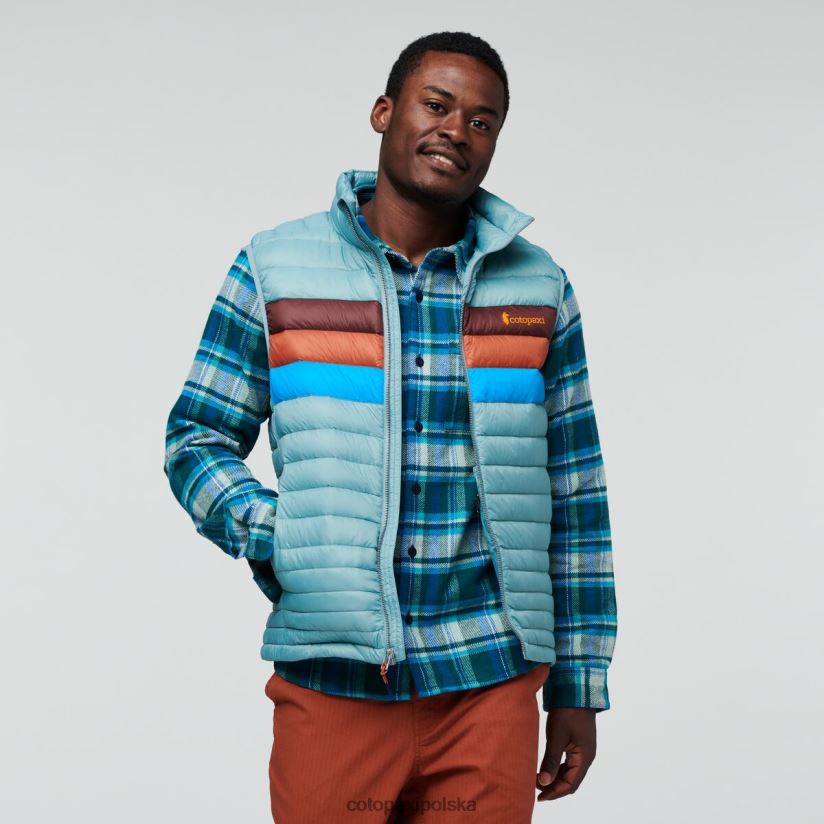 Cotopaxi Oryginalna kamizelka puchowa męska fuego w paski bluegrass cotopaxi BDNZ80799 bluegrassowe paski