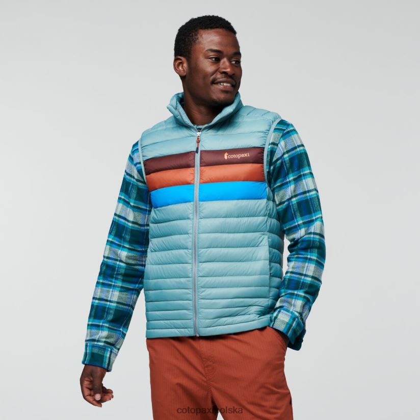 Cotopaxi Oryginalna kamizelka puchowa męska fuego w paski bluegrass cotopaxi BDNZ80799 bluegrassowe paski