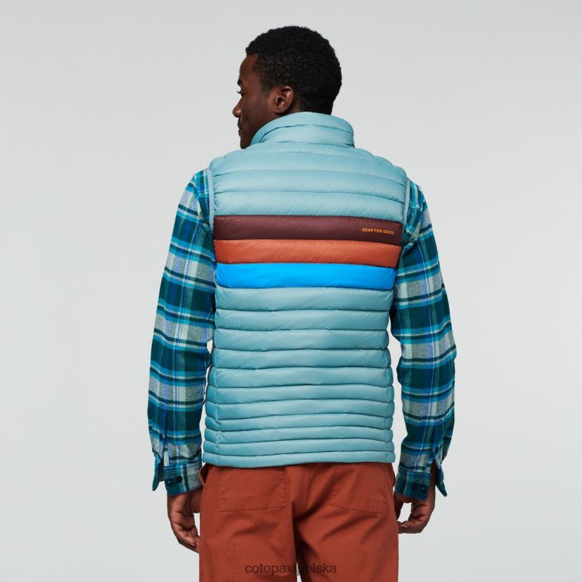 Cotopaxi Oryginalna kamizelka puchowa męska fuego w paski bluegrass cotopaxi BDNZ80799 bluegrassowe paski
