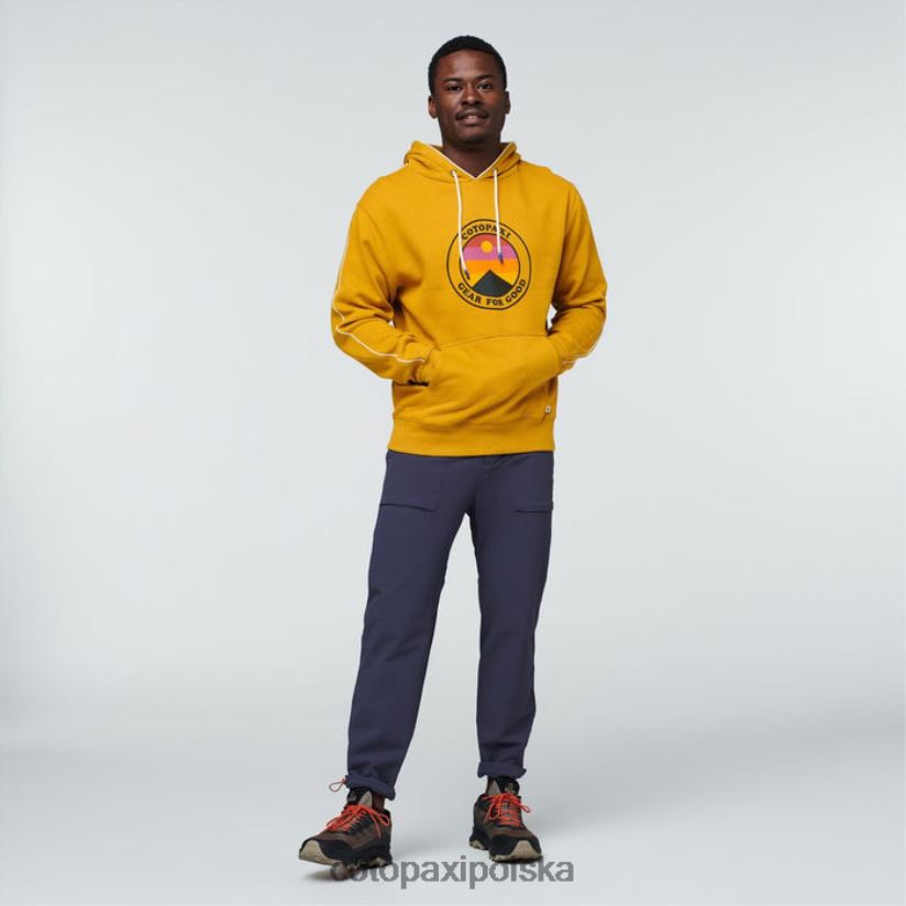 Cotopaxi Męska bluza z kapturem i kapturem marki Amber Cotopaxi Sunny Side BDNZ80369 bursztyn
