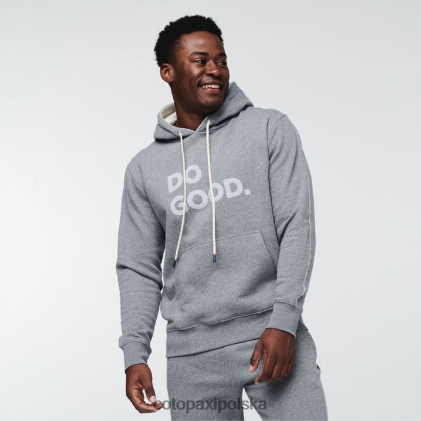 Cotopaxi Męska bluza z kapturem w kolorze szarym, cotopaxi do good firmy Origin BDNZ80377 wrzosowy szary