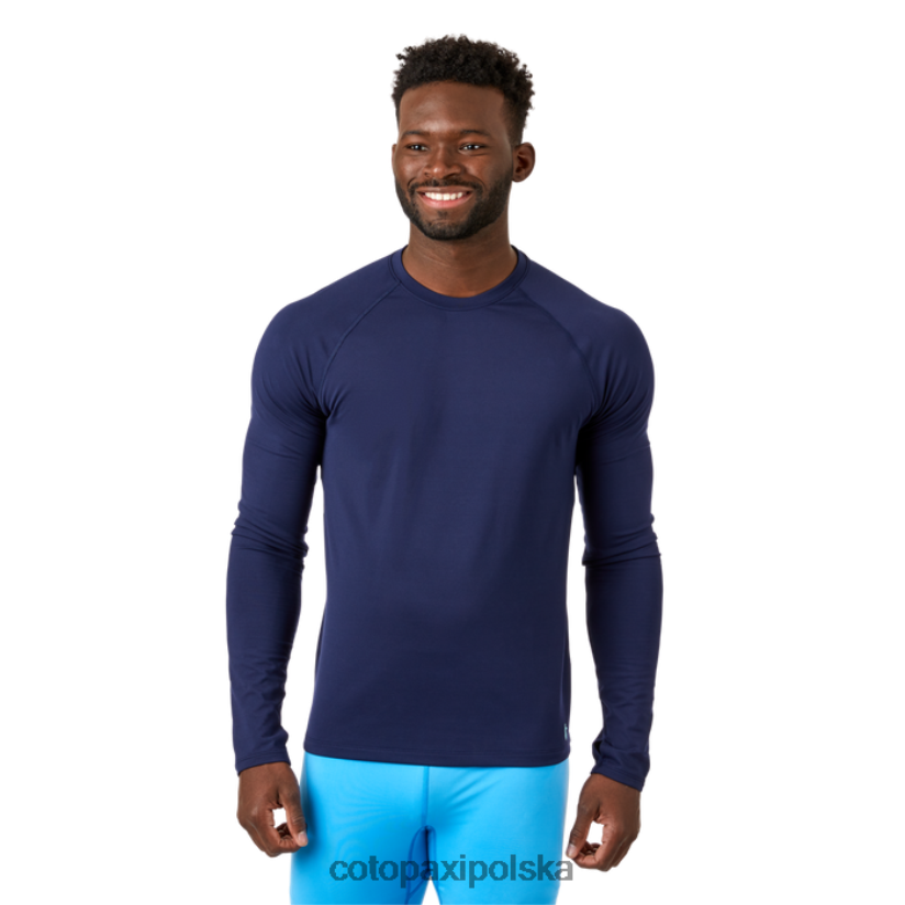 Cotopaxi Męska koszulka bazowa cotopaxi liso w kolorze morskim BDNZ80393 morski